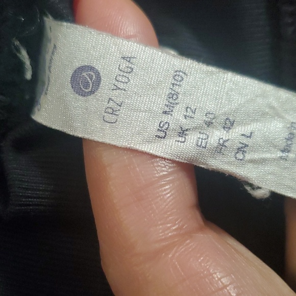 CRZ YOGA Black joggers - Picture 4 of 6